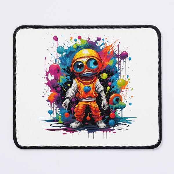 Item preview, Skeptical Alien: Doubting the Tales - Quirky Design designed and sold by Moisky Patterns.