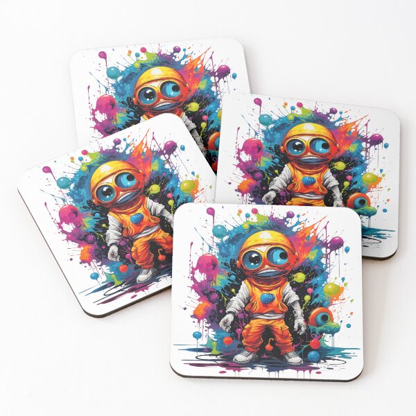 Item preview, Skeptical Alien: Doubting the Tales - Quirky Design designed and sold by Moisky Patterns.