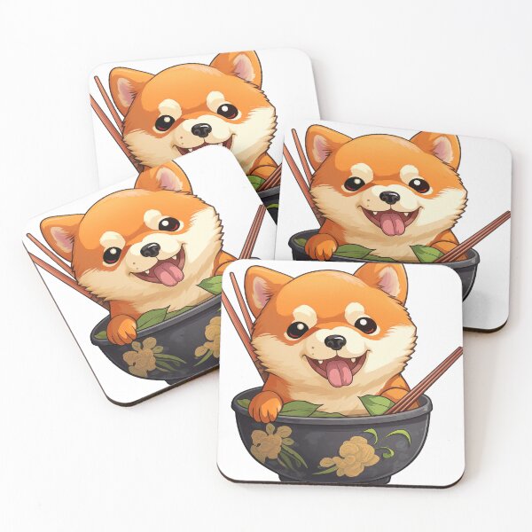 Artikelvorschau, Shiba Inu in Ramen Bowl entworfen und verkauft von LowBrowContent.