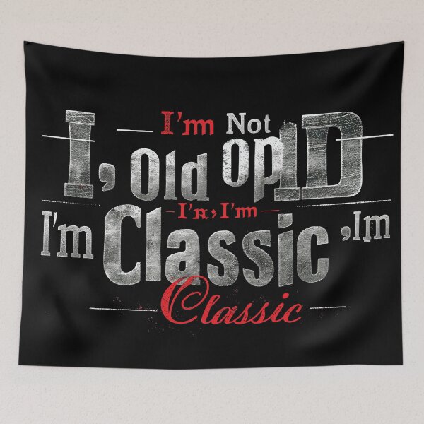 Item preview, Still Classic - Funny Age Typography designed and sold by Emaga Digital Studio.