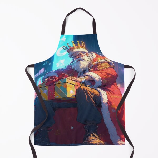 Item preview, midjoeney Cyberoyal Santa - Niji Editio designed and sold by midjoeneyshop.