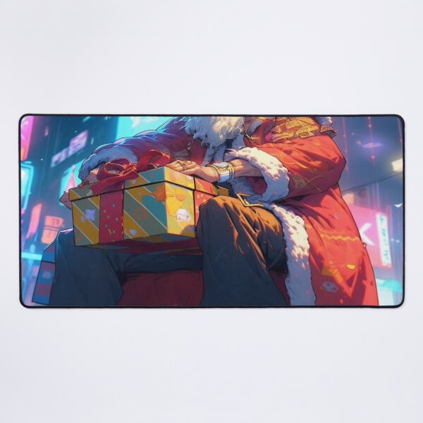 Item preview, midjoeney Cyberoyal Santa - Niji Editio designed and sold by midjoeneyshop.