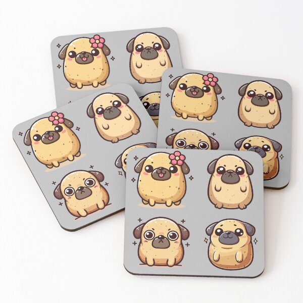 Item preview, Pugtato pug dog Pack designed and sold by Gabriel Cabrera.