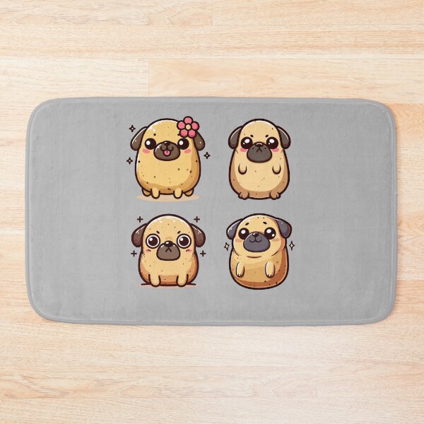 Item preview, Pugtato pug dog Pack designed and sold by Gabriel Cabrera.