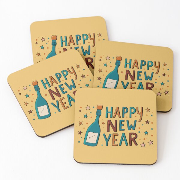 Item preview, Happy New Year designed and sold by Sketch-Shack.
