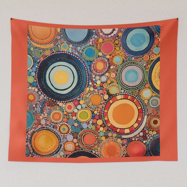 Item preview, Rings of Harmony: Circle Art designed and sold by Griffin Door.
