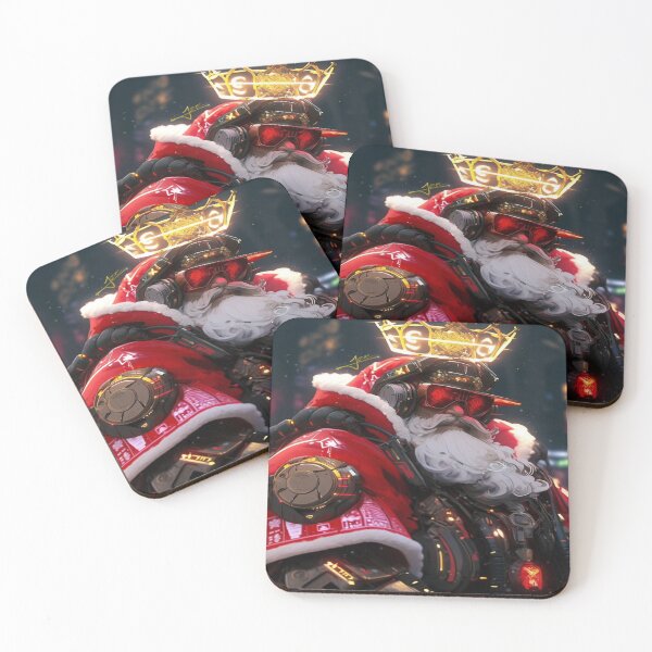 Item preview, midjoeney Cyberoyal Santa - Niji Editio designed and sold by midjoeneyshop.