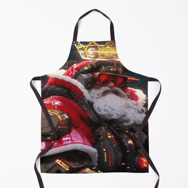 Item preview, midjoeney Cyberoyal Santa - Niji Editio designed and sold by midjoeneyshop.