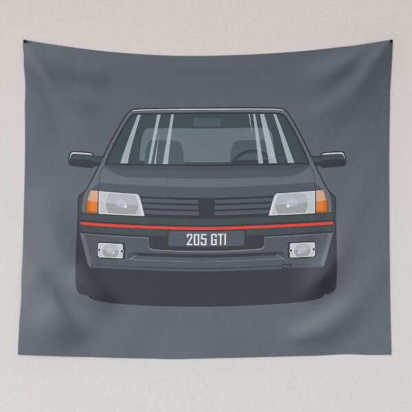 Item preview, 205 gti - vector drawing designed and sold by yohannlp.