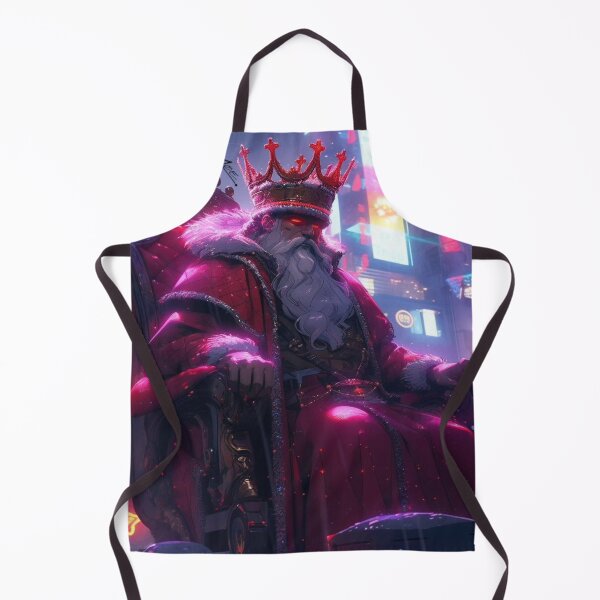 Item preview, midjoeney Cyberoyal Santa - Niji Editio designed and sold by midjoeneyshop.