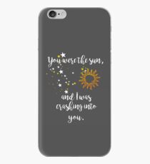 "You were the sun" Baz - Carry On Quote iPhone Case