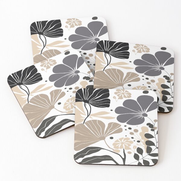 Item preview, Abstract home decorating minimalist flower wall poster designed and sold by jayne0524.