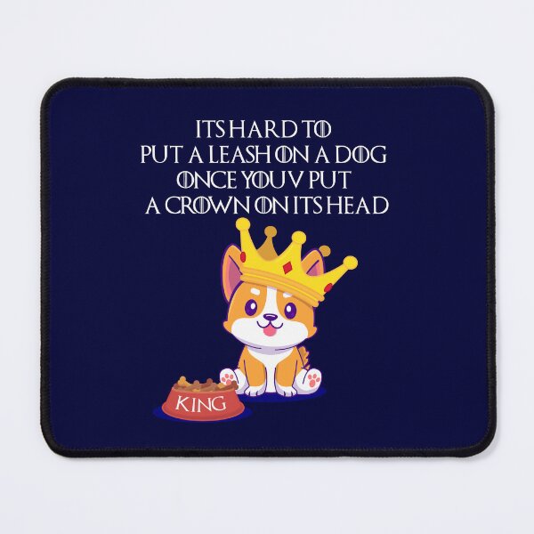 Item preview, Once You Put a Crown on Its Head (Corgi Edition) designed and sold by Charcoalart.