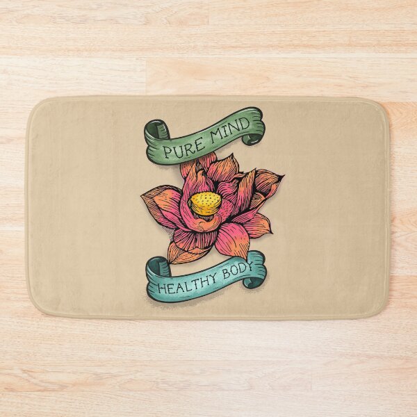 Item preview, Pure mind & healthy body designed and sold by Rômulo Queiroz.