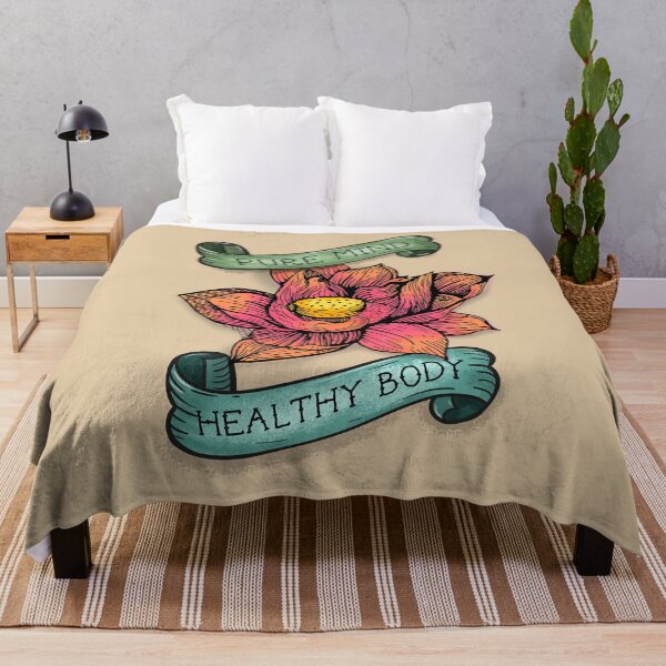 Item preview, Pure mind & healthy body designed and sold by Rômulo Queiroz.