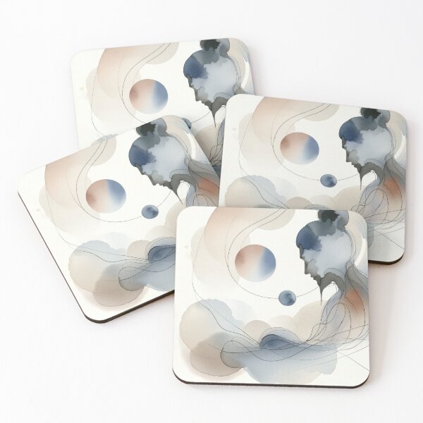 Item preview, Contemplative Abstract Whispers designed and sold by Vlark555.