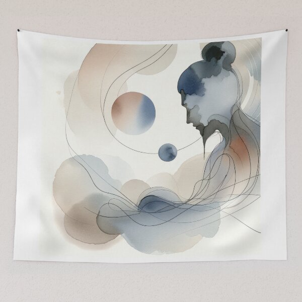 Item preview, Contemplative Abstract Whispers designed and sold by Vlark555.