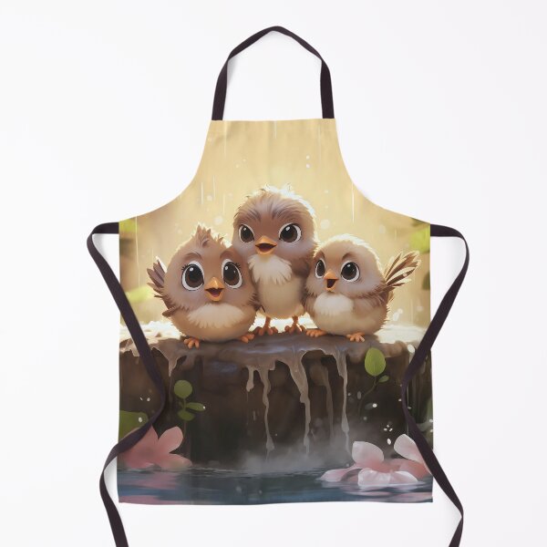 Item preview, The bath of the little sparrows designed and sold by Fantasyplus.