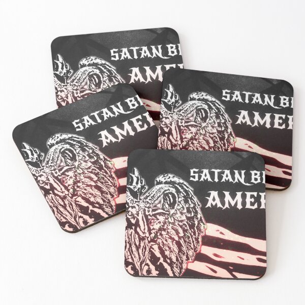 Item preview, Satan Bless America Variant (Baphomet) designed and sold by bratdemon.