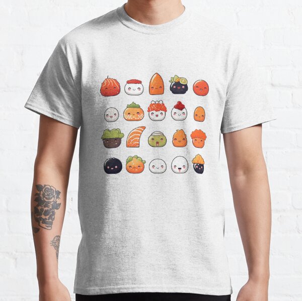 Salmon Sushi Cannon Ball T-Shirt