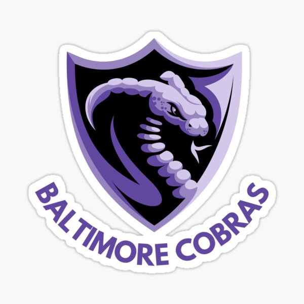 Baltimore Cobras logo Sticker