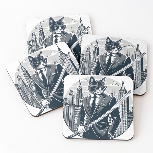Item preview, Cat Assasin designed and sold by bihtti.