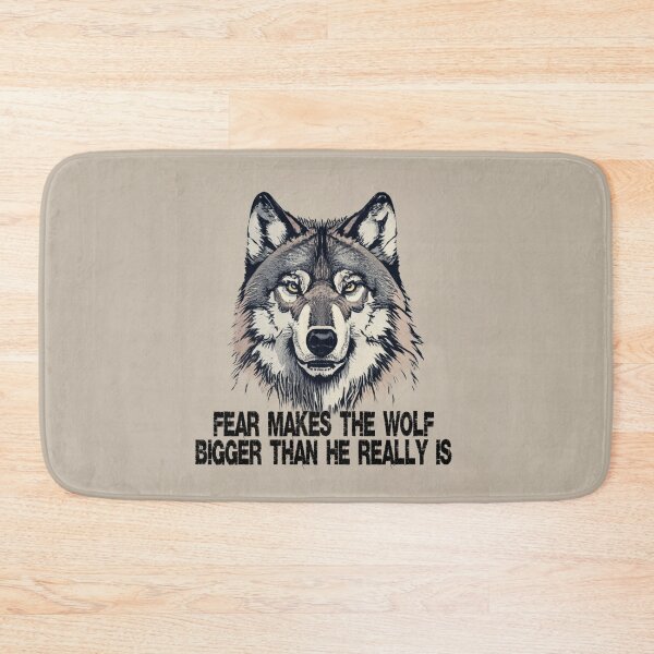 Item preview, Fear makes the wolf bigger then he really is designed and sold by Scorpion Creative.