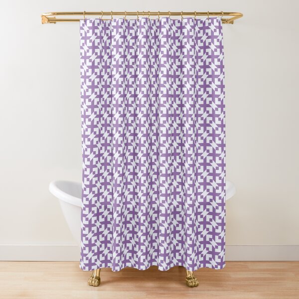 Item preview, Iranian Geometric Pattern in Lavender and White designed and sold by Harmonish.