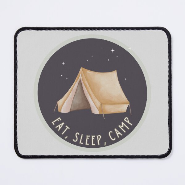 Item preview, Eat Sleep Camp Under The Starry Night Design designed and sold by LittleGnomad.