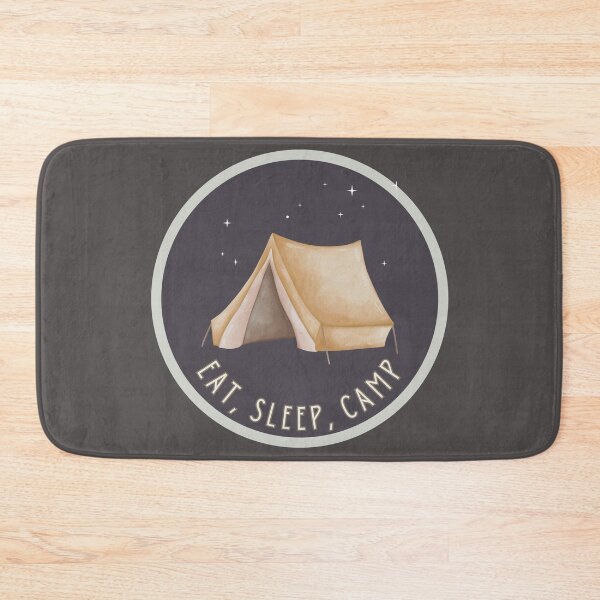 Item preview, Eat Sleep Camp Under The Starry Night Design designed and sold by LittleGnomad.