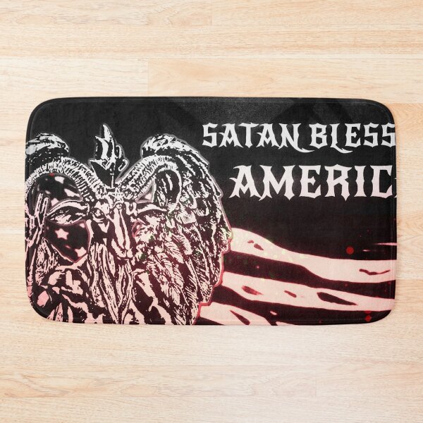 Item preview, Satan Bless America Variant (Baphomet) designed and sold by bratdemon.