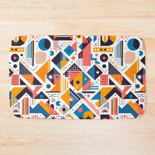 Item preview,  80s Bohemian geometric pattern  designed and sold by Yislaaik Digital Marketing.