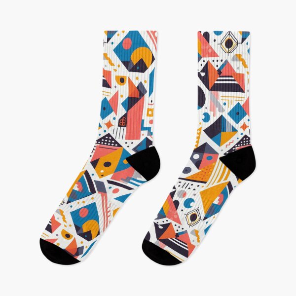 Item preview,  80s Bohemian geometric pattern  designed and sold by Yislaaik Digital Marketing.