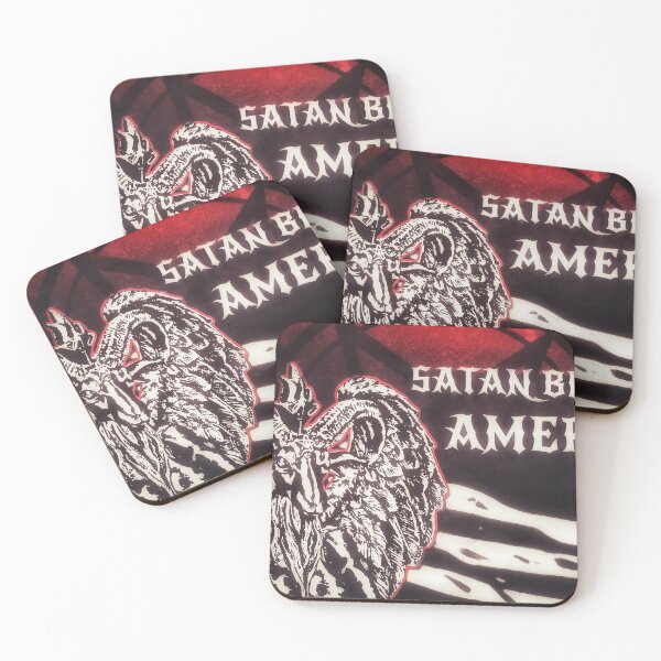 Item preview, satan bless america variant designed and sold by bratdemon.