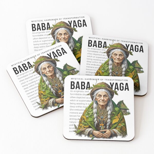 Item preview, Baba Yaga - Slavic Mythology Forest Witch designed and sold by T-scape.