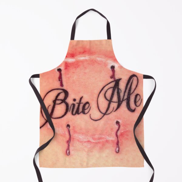 Item preview, Bite Me Tattoo designed and sold by Art-to-Life.