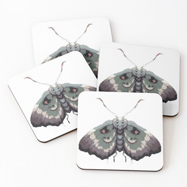 Item preview, Grey Moth- Pixel art designed and sold by octoboobs.