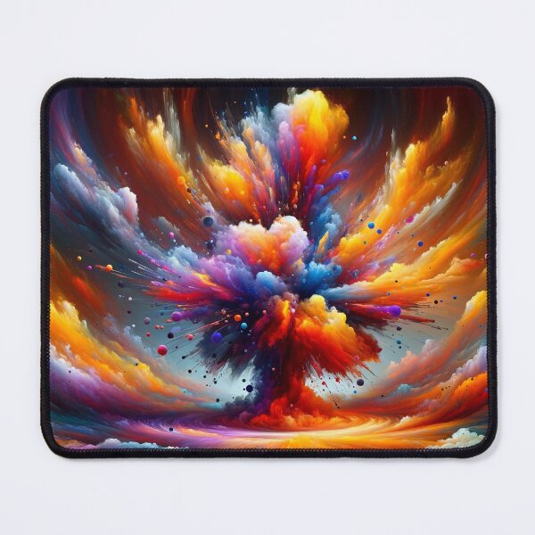 Item preview, Colorful Atomic Explosion designed and sold by Zestpond.