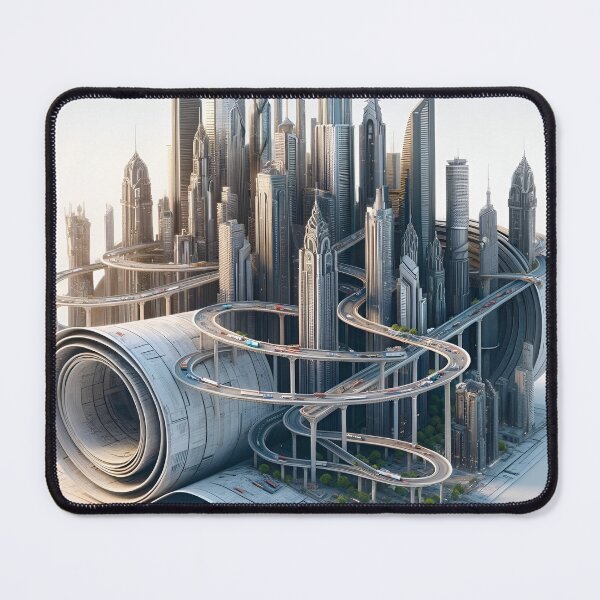 Item preview, "Architectural Genesis: A City Unfolds" designed and sold by APARTAI EU.
