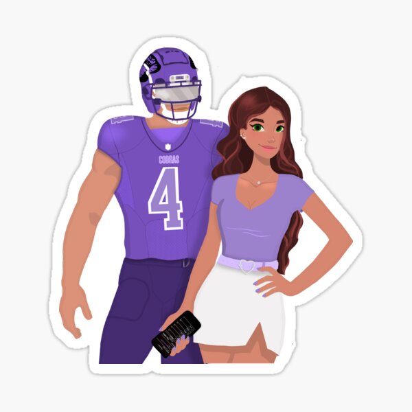Owen and Isla from Love on the Waiver Wire Sticker