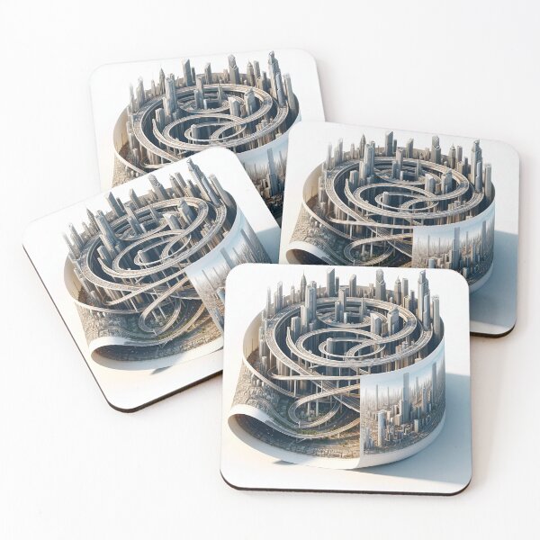 Item preview, "Urban Coil: The City That Engineers Itself" designed and sold by APARTAI EU.