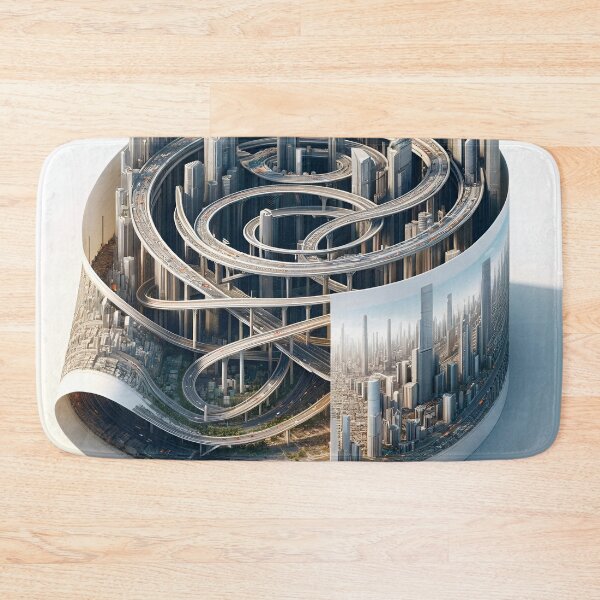 Item preview, "Urban Coil: The City That Engineers Itself" designed and sold by APARTAI EU.