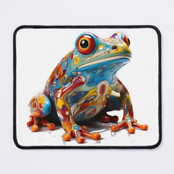 Item preview, Kaleidoscope Croaker - Abstract Toad Art designed and sold by dungeonwarriors.