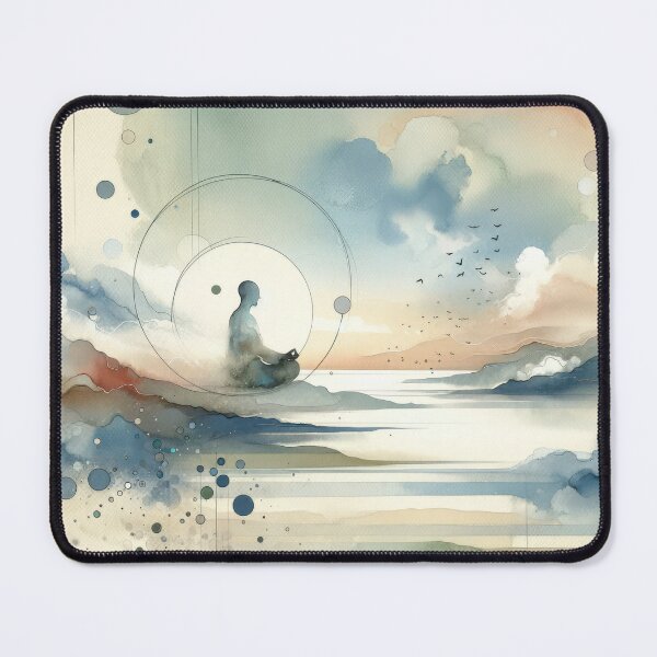 Item preview, Meditative Horizon in Watercolor designed and sold by Vlark555.