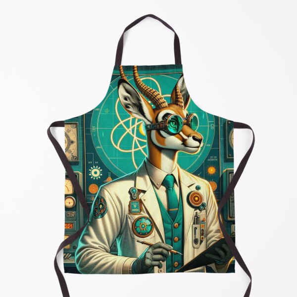 Item preview, Atompunk Gazelle Scientist designed and sold by Zestpond.