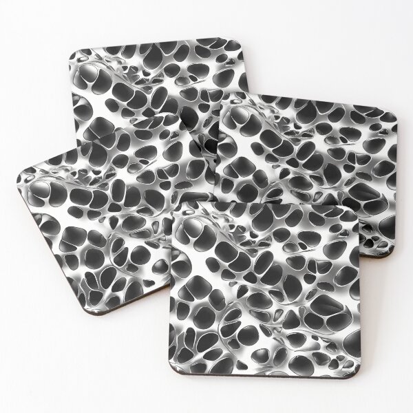 Item preview, Metallic Pattern: Silver Pattern designed and sold by CreativeSparkzz.