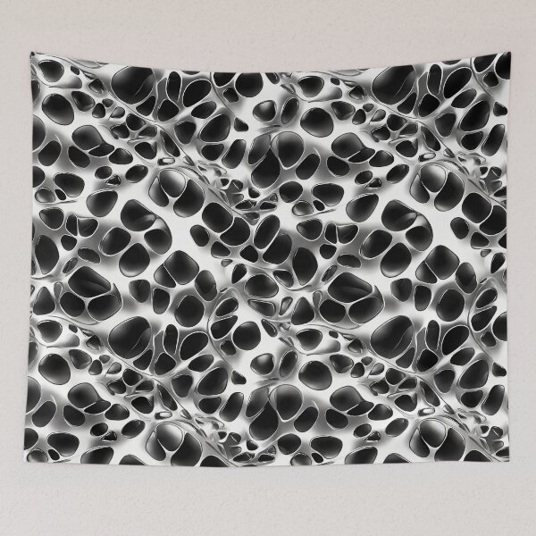 Item preview, Metallic Pattern: Silver Pattern designed and sold by CreativeSparkzz.
