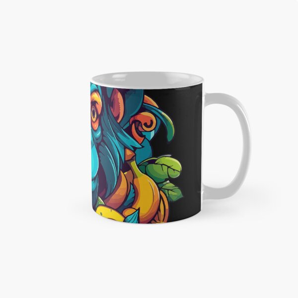 Item preview, colorful monkey  designed and sold by HafsaIrfan.