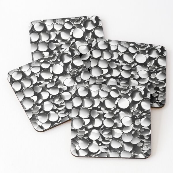 Item preview, Metallic Pattern: Silver Pattern designed and sold by CreativeSparkzz.