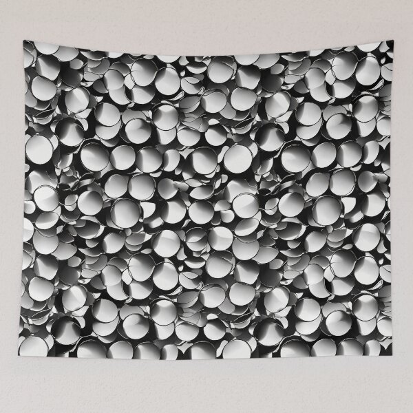 Item preview, Metallic Pattern: Silver Pattern designed and sold by CreativeSparkzz.